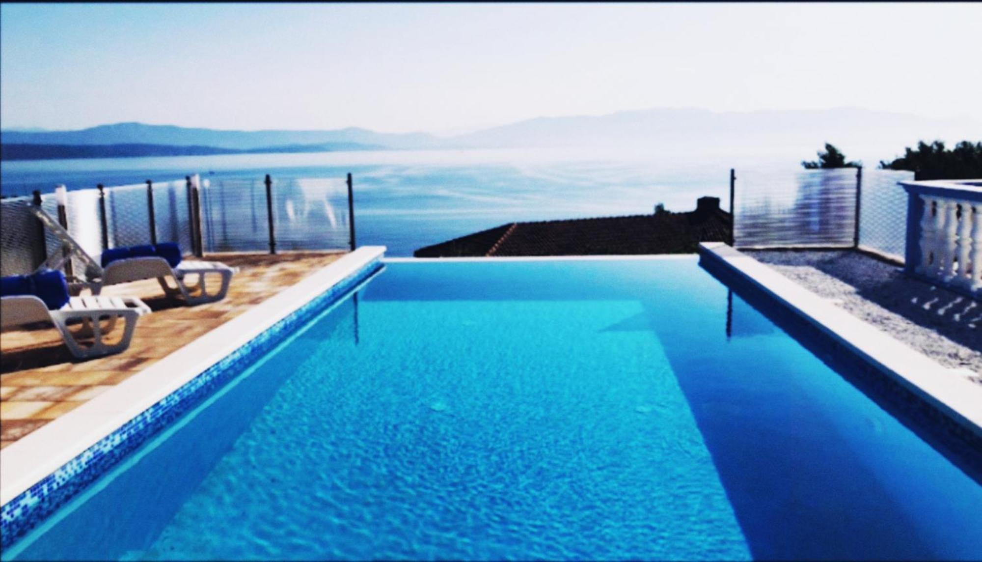 Villa Sunrise With Sea View Rogač Екстериор снимка