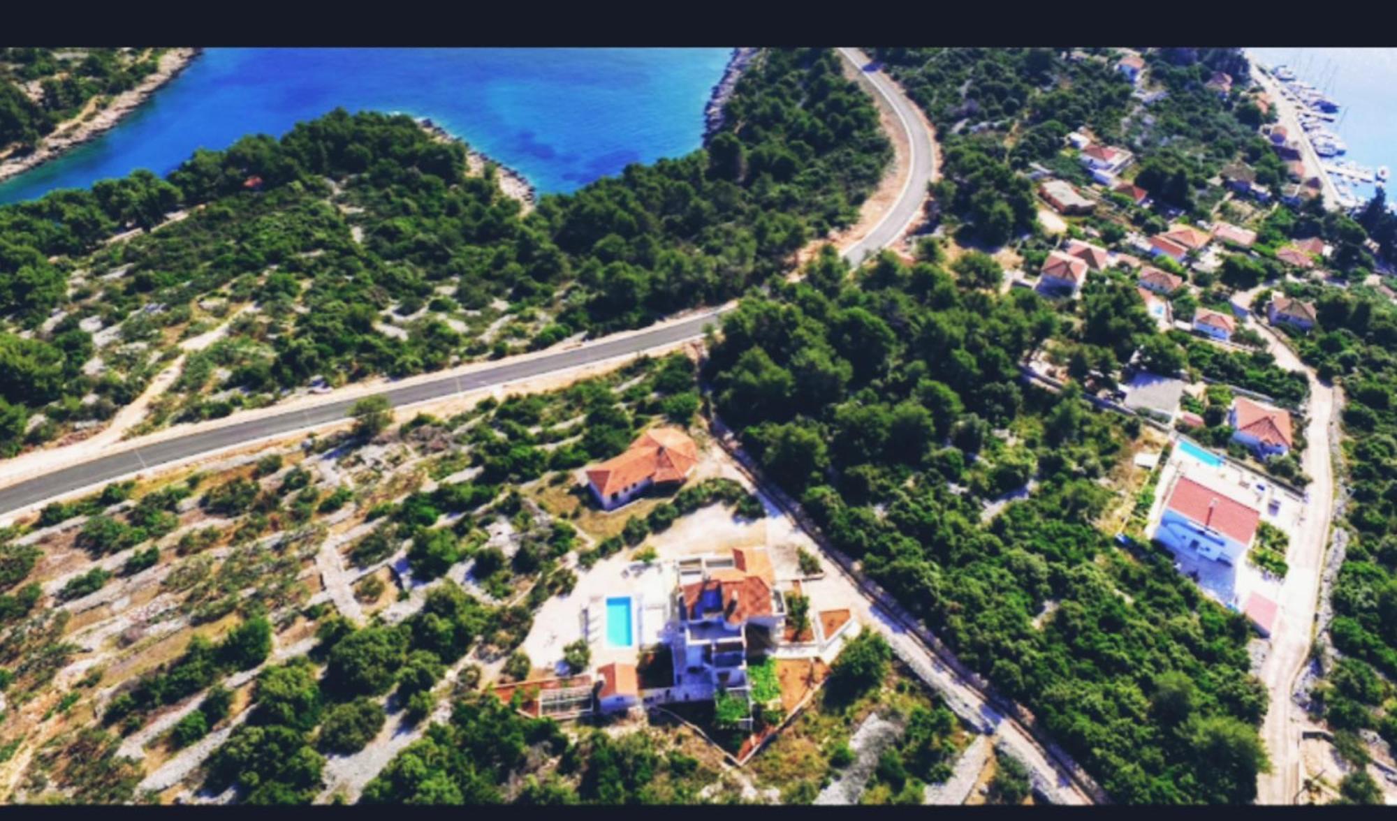 Villa Sunrise With Sea View Rogač Екстериор снимка